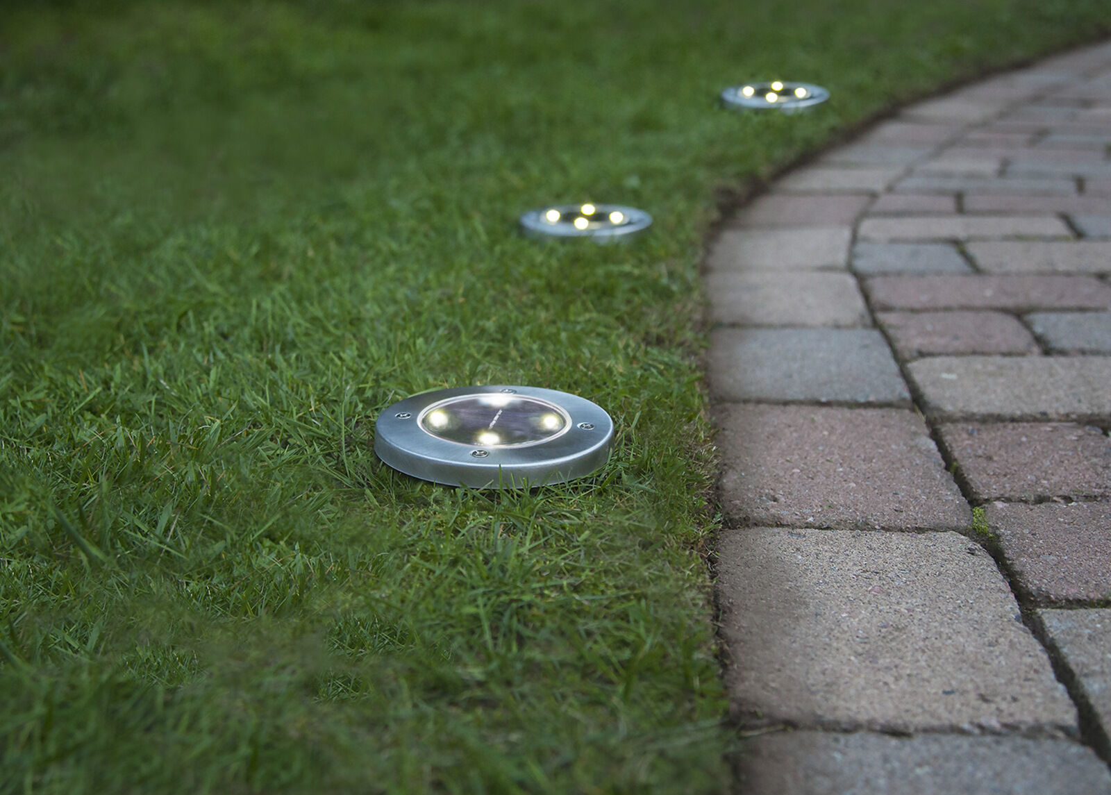 Aurinkokenno valaisinsarja, 3 kpl Aurinkokenno valaisinsarja, 3 kpl