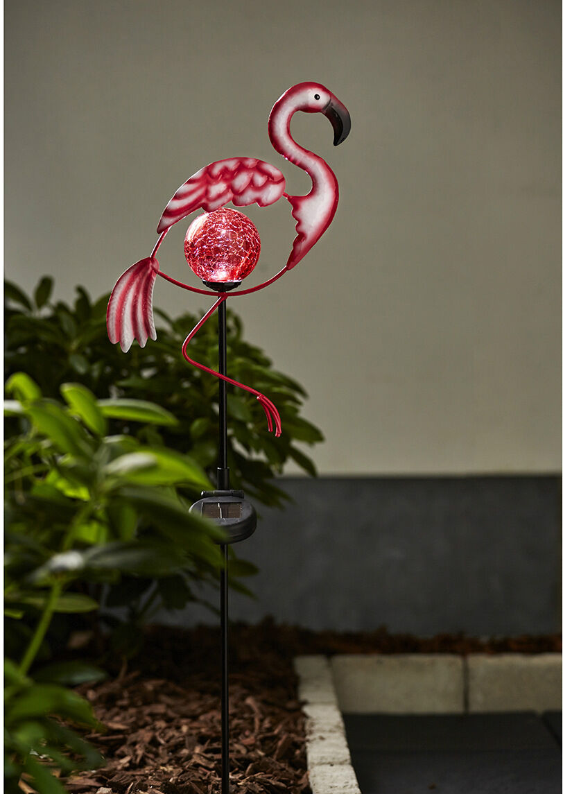 Ulkovalaisin aurinkokennolla Flamingo Ulkovalaisin aurinkokennolla Flamingo