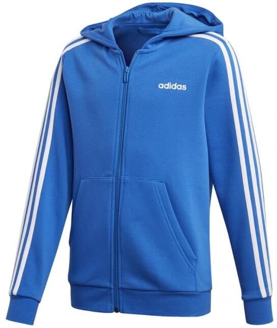 Lasten huppari Adidas Essentials 3 Stripes Full Zip Jr FL9603 Lasten huppari Adidas Essentials 3 Stripes Full Zip Jr FL9603
