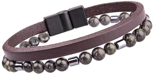 Magneetti rannerengas nahkaa PCronkroad W-TEC Magneetti rannerengas nahkaa PCronkroad W-TEC