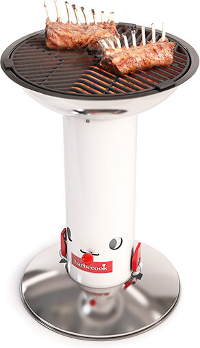 Hiiligrilli BARBECOOKLARGO WHITE