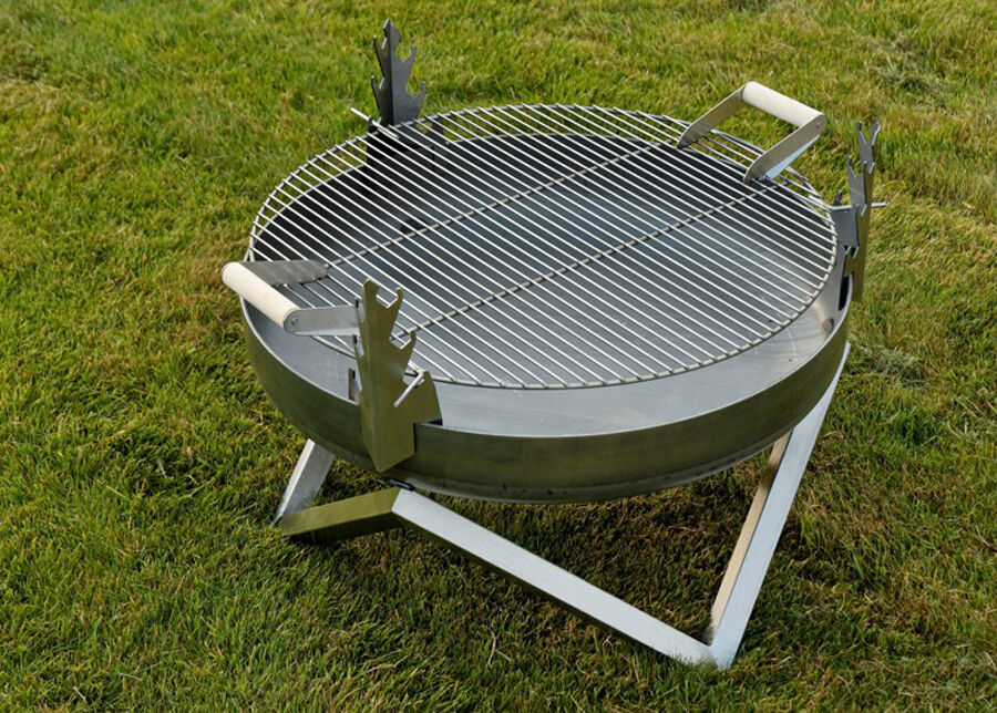 Grillausritilä pidikkeillä Ø 63cm Grillausritilä pidikkeillä Ø 63cm