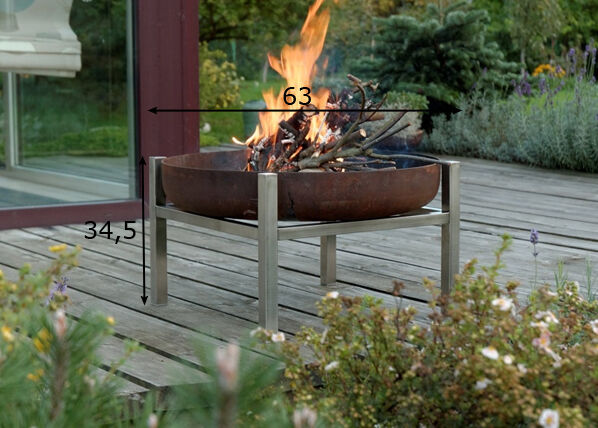 Tulisija Crate Ø 63 cm Tulisija Crate Ø 63 cm