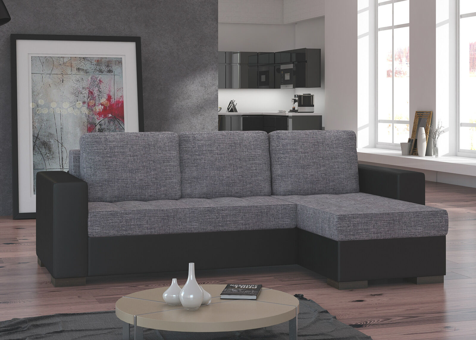 Divaanivuodesohva vuodevaatelaatikolla Divaanivuodesohva vuodevaatelaatikolla