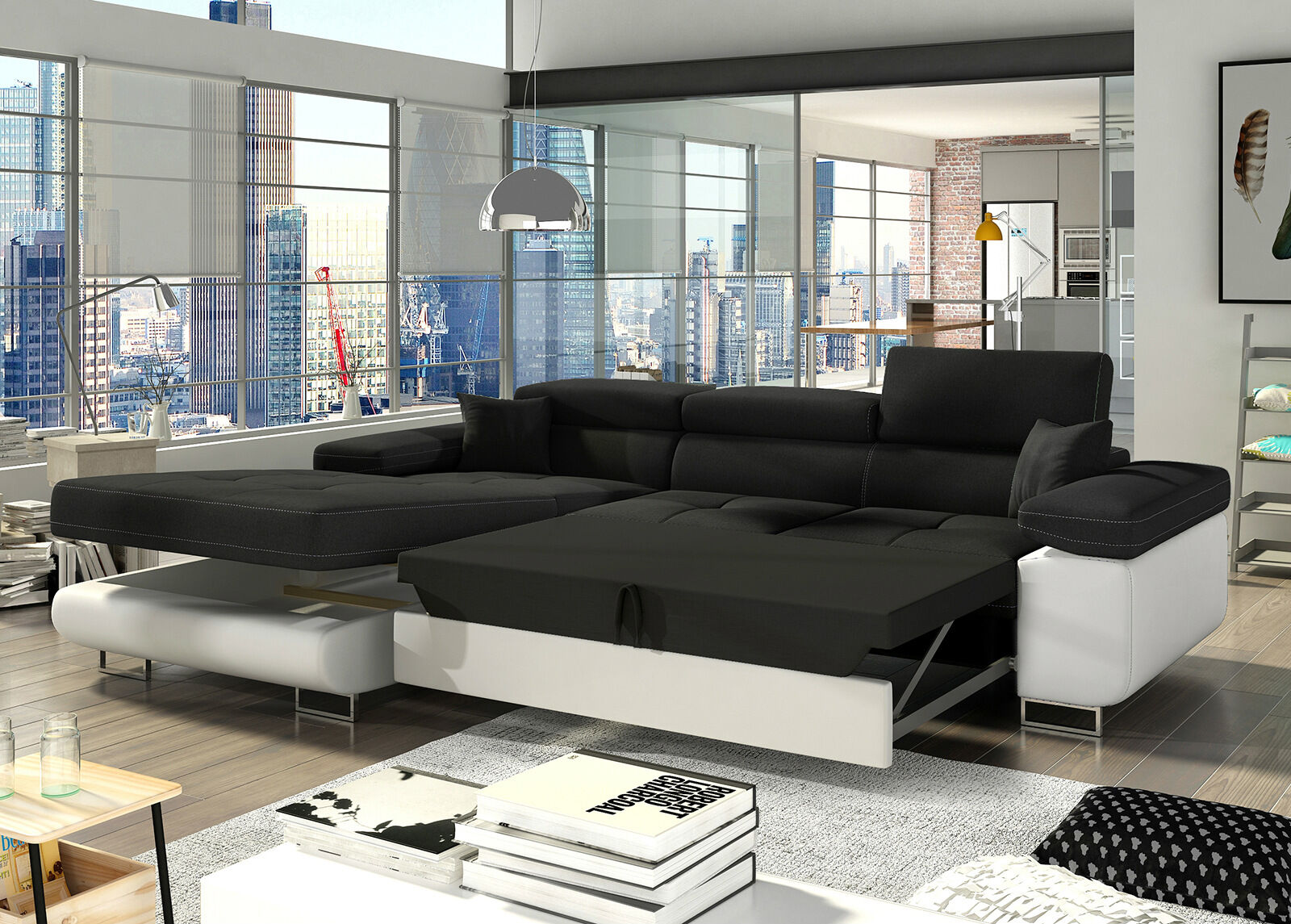 Divaanivuodesohva vuodevaatelaatikolla Divaanivuodesohva vuodevaatelaatikolla