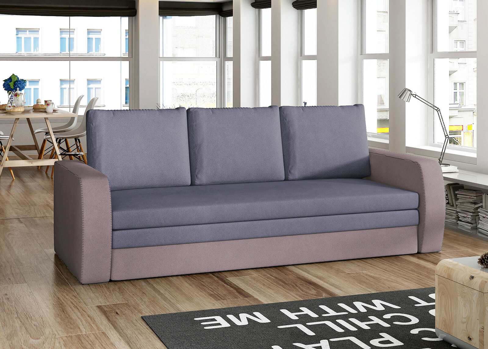 Vuodesohva vuodevaatelaatikolla Vuodesohva vuodevaatelaatikolla