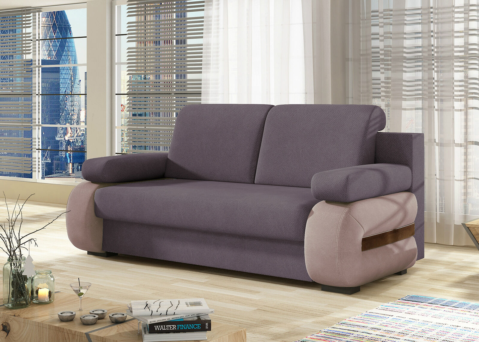 Vuodesohva vuodevaatelaatikolla Vuodesohva vuodevaatelaatikolla