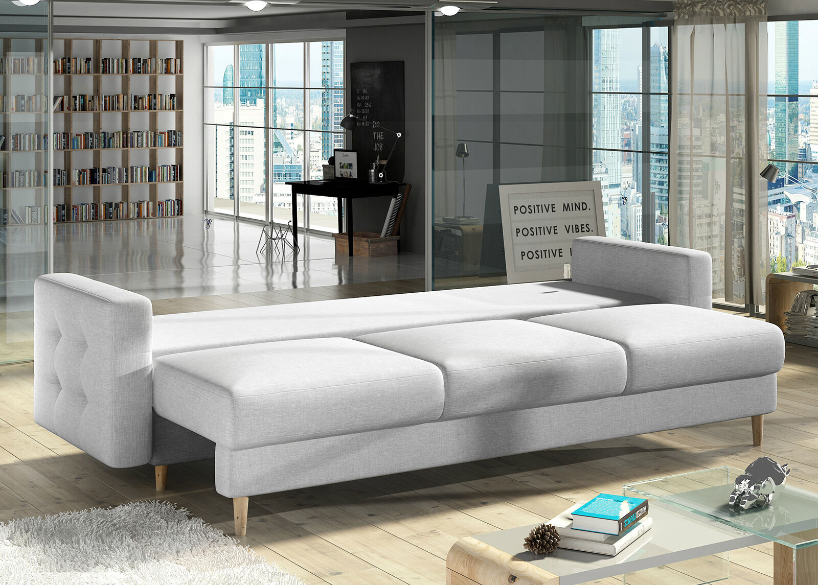 Vuodesohva vuodevaatelaatikolla Vuodesohva vuodevaatelaatikolla