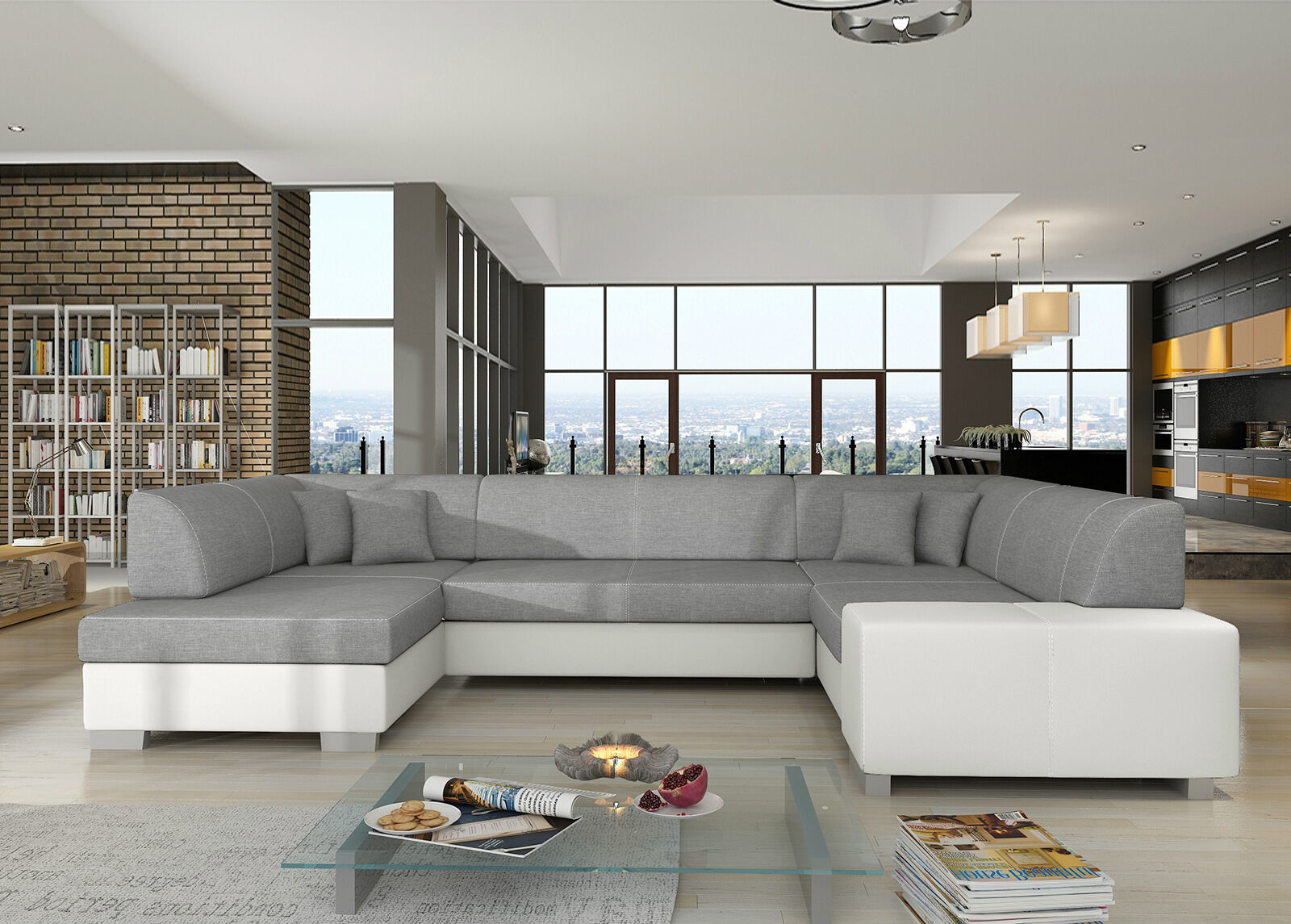 Kulmavuodesohva vuodevaatelaatikolla Kulmavuodesohva vuodevaatelaatikolla