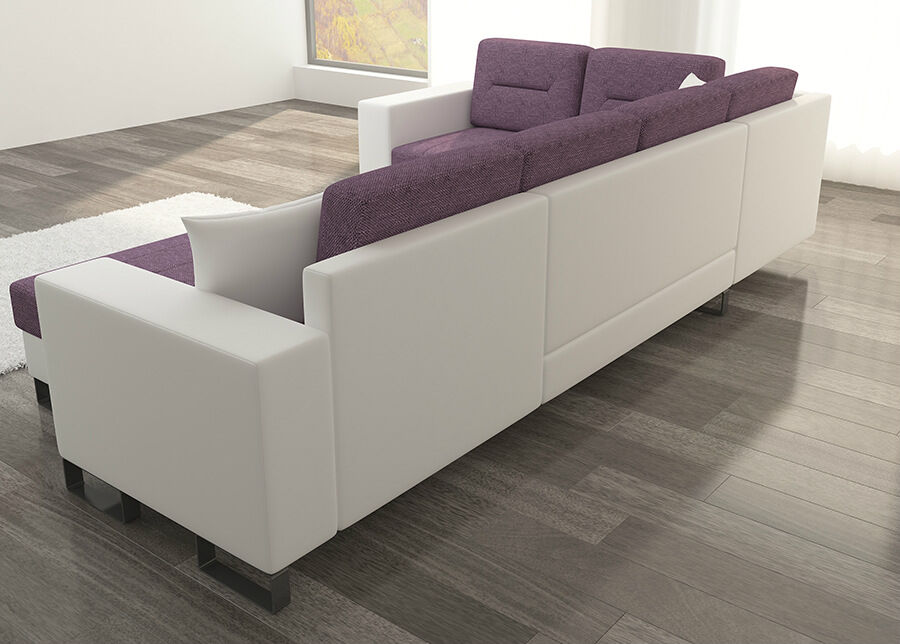 Kulmavuodesohva vuodevaatelaatikolla Kulmavuodesohva vuodevaatelaatikolla