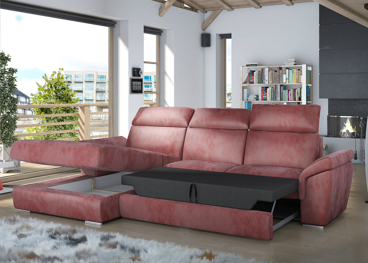 Divaanivuodesohva vuodevaatelaatikolla Divaanivuodesohva vuodevaatelaatikolla