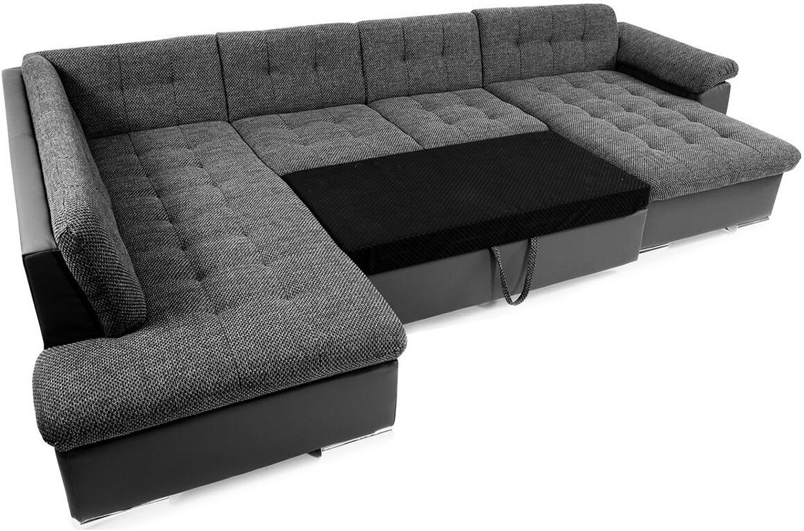 Kulmavuodesohva vuodevaatelaatikolla Kulmavuodesohva vuodevaatelaatikolla