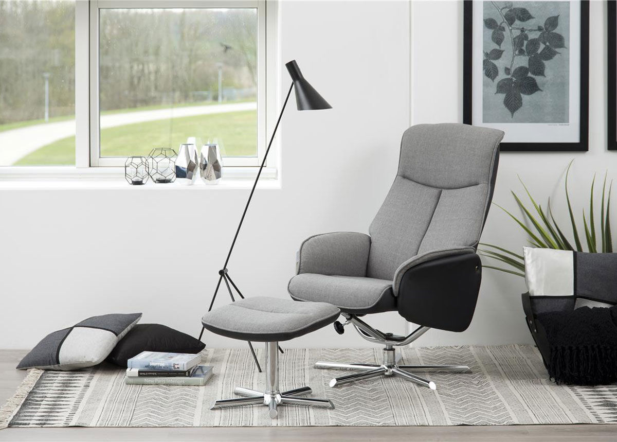 Nojatuoli ja rahi Annora Nojatuoli ja rahi Annora