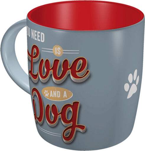 Muki ALL YOU NEED IS LOVE AND A DOG Muki ALL YOU NEED IS LOVE AND A DOG