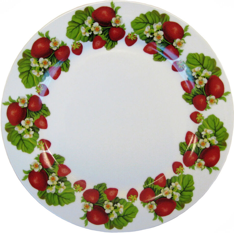 Lautanen MANSIKKA Ø 27 cm, 6 kpl Lautanen MANSIKKA Ø 27 cm, 6 kpl