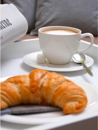 Kahvikuppi ja lautanen, 6 kpl Kahvikuppi ja lautanen, 6 kpl