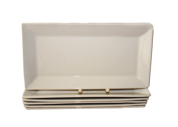 Valkoinen lautanen CLASSIC 23,5x12 cm