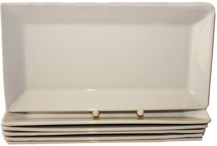 Valkoinen lautanen CLASSIC 23,5x12 cm Valkoinen lautanen CLASSIC 23,5x12 cm