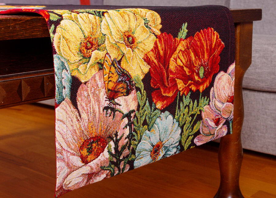 Gobeliinikankainen pöytäliina Torrejon 45x140 cm Gobeliinikankainen pöytäliina Torrejon 45x140 cm