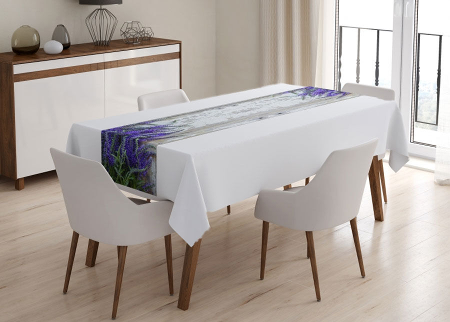 Pöytäliina LAVENDER ON THE WOOD 50x200 cm Pöytäliina LAVENDER ON THE WOOD 50x200 cm
