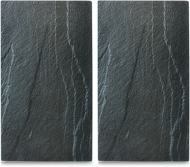 Räiskesuoja/liesisuoja Slate 52x30 cm 2 kpl Räiskesuoja/liesisuoja Slate 52x30 cm 2 kpl