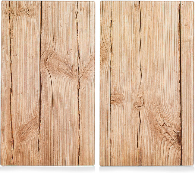 Räiskesuoja/liesisuoja Wood 52x30 cm 2 kpl Räiskesuoja/liesisuoja Wood 52x30 cm 2 kpl