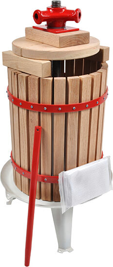 Mehupuristin 18 l suodatinpussilla Mehupuristin 18 l suodatinpussilla