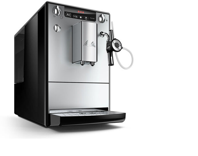 Kahvinkeitin MELITTA CAFFEO SOLO & PERFECT MILK hopea Kahvinkeitin MELITTA CAFFEO SOLO & PERFECT MILK hopea