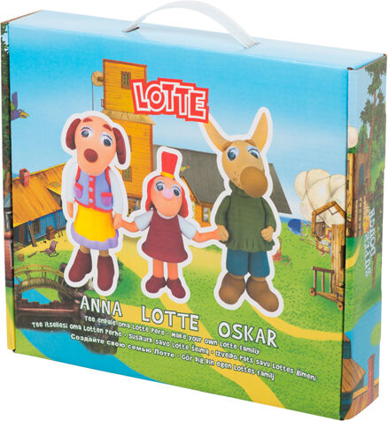 Muovailuvaha Tee itsellesi Lotte perhe Muovailuvaha Tee itsellesi Lotte perhe