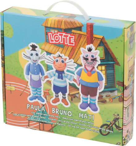 Muovailuvaha TEE ITSELLESI BRUNO perhe Muovailuvaha TEE ITSELLESI BRUNO perhe