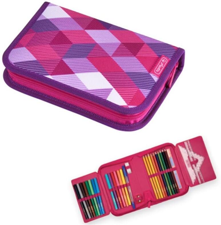 Täytetty penaali Pink Cubes Täytetty penaali Pink Cubes