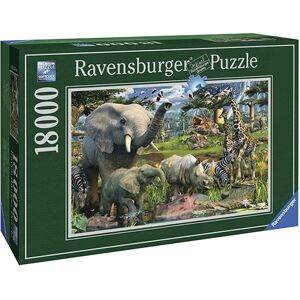 RAVENSBURGER Palapeli AFRIKAN ELÄIMET 18000 palaa