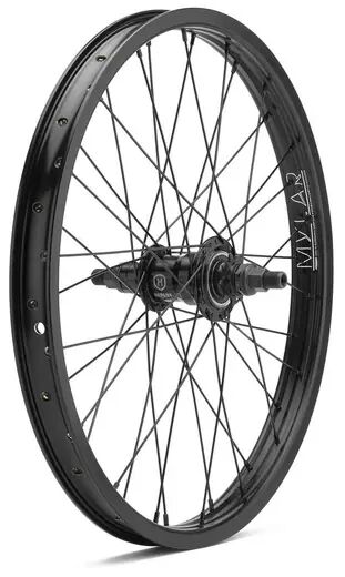 Mission BMX Takarengas Mission Deploy 20" Freecoaster (Musta - Left hand drive)