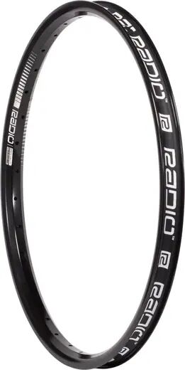 Radio Bike Co Radio Argon 20" Pro Race BMX Rim (Musta - Takaosa) Radio Bike Co Radio Argon 20" Pro Race BMX Rim (Musta - Takaosa)