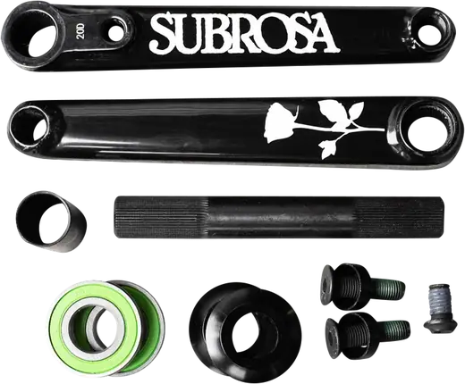 Subrosa BMX Kammet Subrosa Rose (Matte Black) Subrosa BMX Kammet Subrosa Rose (Matte Black)