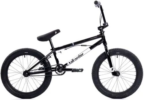 Tall Order BMX Freestyle Bike Tall Order Ramppi 18" 2021 (Musta)