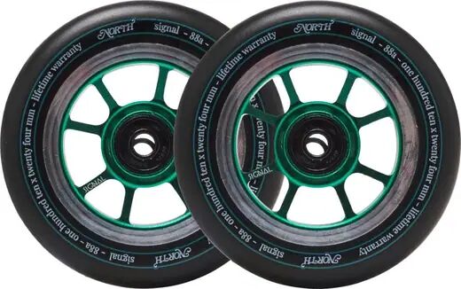 North Scooters North Signal Scootti renkaat 2-Pack (Emerald) North Scooters North Signal Scootti renkaat 2-Pack (Emerald)