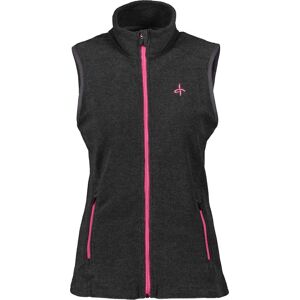 Cross Sportswear So Lt Fleecevest W Ulkoiluvaatteet GREY MELANGE - female - GREY MELANGE - XXL