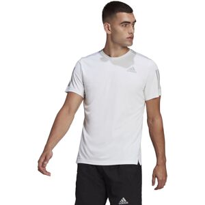 Adidas Own The Run Tee M Juoksuvaatteet WHITE/REFSIL - male - WHITE/REFSIL - S