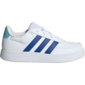 Adidas Breaknet 2.0 K Tennarit WHITE/BLUE/LTAQUA - unisex - WHITE/BLUE/LTAQUA - 35