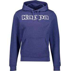 Kappa Logo Dafers Hood M Yläosat NAVY/WHITE - male - NAVY/WHITE - M