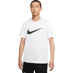 Nike Icon Swoosh Tee M T-paidat WHITE/BLACK - male - WHITE/BLACK - XXL