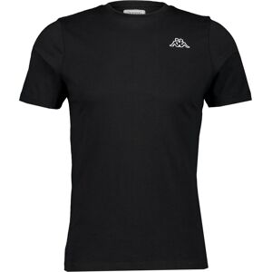 Kappa Logo Cafers Tee M T-paidat BLACK - male - BLACK - M