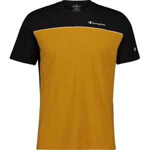 Champion Crewneck T-shirt T-paidat YELLOW/BLACK - male - YELLOW/BLACK - S
