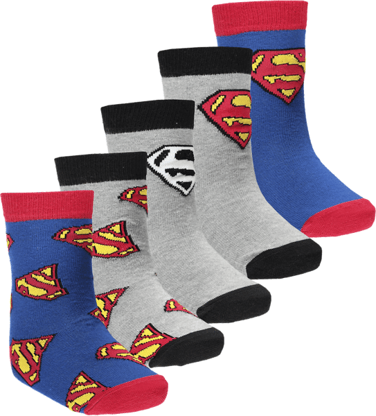 Warner So 5p Socks Jr Alusvaatteet SUPERMAN  - Size: 37-39 Warner So 5p Socks Jr Alusvaatteet SUPERMAN  - Size: 37-39