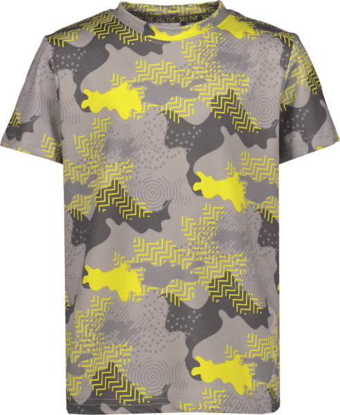 242 So Gym Tee B Jr Treeni YELLOW CAMO  - Size: 158-164