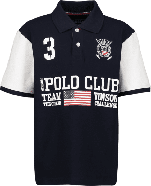 Vinson Polo Club So Jillian Polo Jr Pikee & paidat DARK SAPPHIRE  - Size: 160 Vinson Polo Club So Jillian Polo Jr Pikee & paidat DARK SAPPHIRE  - Size: 160