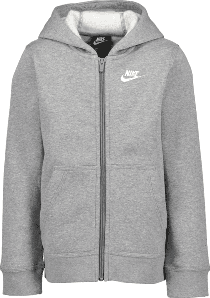 Nike So Nsw Hoodie Fz Club Jr Yläosat CARBON HEATHER  - Size: Large Nike So Nsw Hoodie Fz Club Jr Yläosat CARBON HEATHER  - Size: Large
