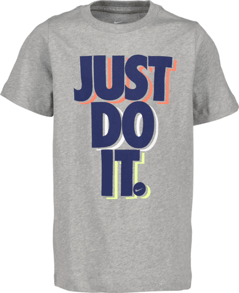 Nike So Nsw Jdi Stack Tee Jr Treeni GREY  - Size: Small Nike So Nsw Jdi Stack Tee Jr Treeni GREY  - Size: Small
