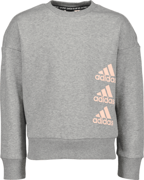 Adidas So Mh Sweat G Jr Yläosat GREY HEATHER  - Size: 128 Adidas So Mh Sweat G Jr Yläosat GREY HEATHER  - Size: 128